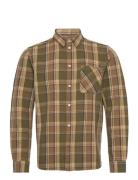 Light Flannel Checkered Relaxed Fit Patterned Knowledge Cotton Apparel