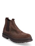 Biagrant Chelsea Boot Suede Brown Bianco
