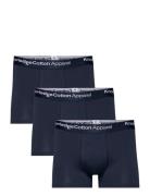 3-Pack Underwear - Gots/Vegan Navy Knowledge Cotton Apparel