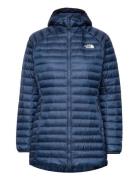 W New Trevail Parka Blue The North Face