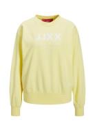 Jxbeatrice Loose Ls Sweat Swt Noos Yellow JJXX