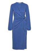 Catjaiw Wrap Dress Blue InWear