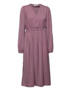 Recycled Polyester Dress Purple Rosemunde
