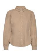 Onlrocco L/S Col Shirt Pnt Beige ONLY