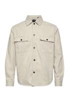 Onsteam Rlx Fabric Mix Ls Shirt Grey ONLY & SONS