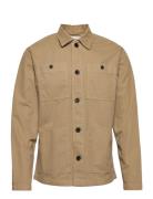 Slhloosenew-Tony Overshirt Ls W Brown Selected Homme