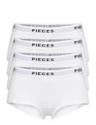 Pclogo Lady 4 Pack Solid Noos Bc White Pieces