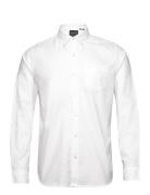 Cotton L/S Oxford Shirt White Superdry