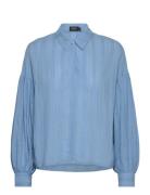 Slamanza Shirt Blouse Ls Blue Soaked In Luxury