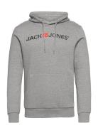 Jjecorp Old Logo Sweat Hood Noos Grey Jack & J S