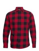 Jjegingham Twill Shirt L/S Red Jack & J S