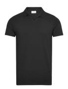 Stretch Polo Shirt S/S Black Lindbergh