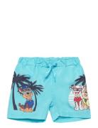 Nmmmessi Pawpatrol Long Swimshorts Cplg Blue Name It