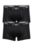 Mens Knit 2Pack Boxe Black Emporio Armani