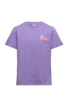 Pkria Ss Fold Up Tee Bc Purple Little Pieces