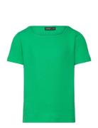 Nlfdida Ss Square Neck Top Green LMTD