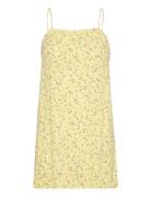 Light Jacquard Mini Dress Yellow ROTATE Birger Christensen