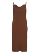 Fredericka Long Dress 14639 Brown Samsøe Samsøe