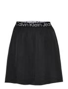Logo Elastic Mini Skirt Black Calvin Klein Jeans