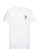 Large Dhm T-Shirt White U.S. Polo Assn.