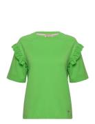 Nala Flounce Tee Green MOS MOSH