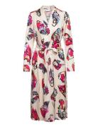 Dress In Butterfly Print Red Coster Copenhagen