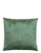 Pure Fringe Cushion Cover Green Jakobsdals