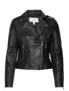 Vifeli Leather Jacket - Noos Black Vila