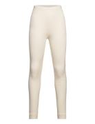 Leggings Rib - Girl Cream Minymo