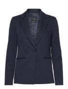Fitted Suit Jacket Navy Mango