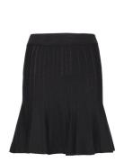 Visachin New Hw Skater Knit Skirt/Su/1 Black Vila