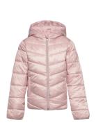 Kmgnewtalia Nea Quiltd Aop Jacket Cp Otw Pink Kids Only