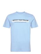 Printed T-Shirt Blue Tom Tailor