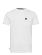 Dunstan River Chest Pocket Short Sleeve Tee White White Timberland