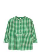 Bæk&Bølge Irene Shirt M/L Grøn/Sand Green Juna