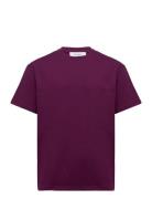 Crew T-Shirt Purple Les Deux