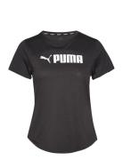 Puma Fit Logo Ultrabreathe Tee Black PUMA
