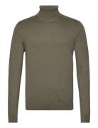 Slhberg Roll Neck Noos Khaki Selected Homme