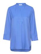 Blouse 3/4 Sleeve Blue Gerry Weber