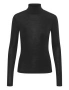 Niniagz Wool Rollneck Noos Black Gestuz