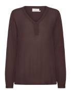 Amber Blouse Ls Brown Kaffe