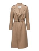 Slftana Ls Coat B Brown Selected Femme