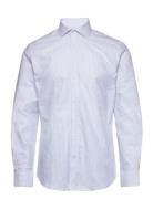 Bs Thompson Slim Fit Shirt Blue Bruun & Stengade