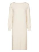 Dress Knitted Boucle Cream Tom Tailor