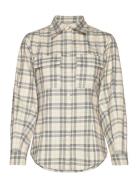 Slim Dart Checked Shirt Green GANT