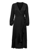 Slkarven Dress Ls Black Soaked In Luxury