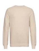 Oliver Recycled O-Neck Knit Cream Clean Cut Copenhagen