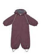 Nylon Baby Suit - Solid Purple Mikk-line
