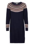 Dresses Flat Knitted Navy Esprit Casual