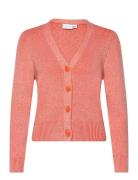 Viril Multi Short L/S Knit Cardigan-Noos Pink Vila